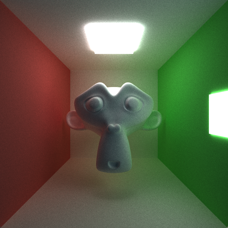 Basic BSDF rendering result