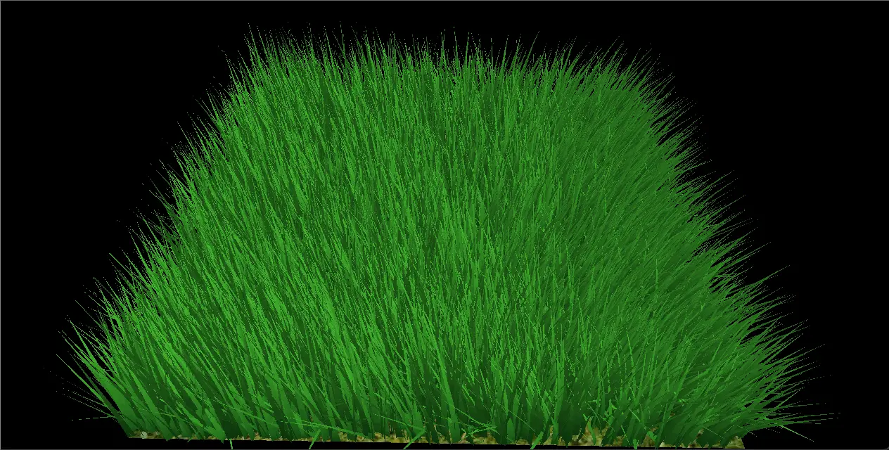 Vulkan grass rendering preview