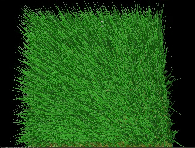 Vulkan grass procedural wind force animation